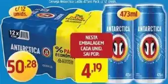 Supermercados Guanabara Cerveja antarctica oferta