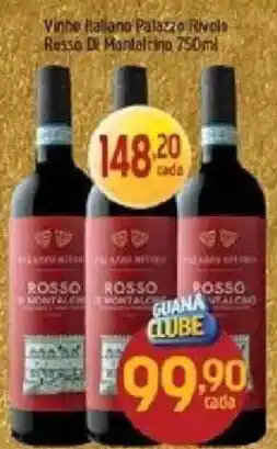 Supermercados Guanabara Vinho italiano palazzo rivola rosso di montalcino oferta