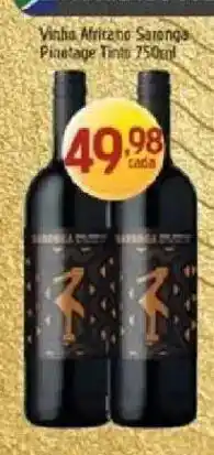 Supermercados Guanabara Vinho Africano Sarenga Pinotage Tinto oferta