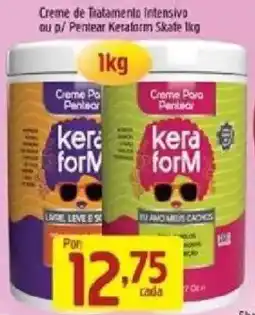 Supermercados Guanabara Creme para pentear keraform oferta