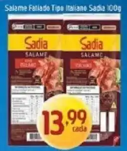 Supermercados Guanabara Salame Fatiado Tipo Italiano Sadia oferta