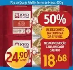 Supermercados Guanabara Pão de Queijo Waffle Ferme de Minas oferta