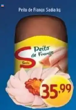Supermercados Guanabara Peito de Frango Sadia kg oferta