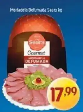 Supermercados Guanabara Mortadela Defumada Seara oferta