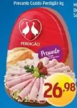 Supermercados Guanabara Presunto Cazido Perdigão oferta