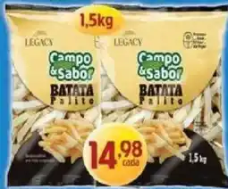 Supermercados Guanabara Campo & Sabor batata palito oferta