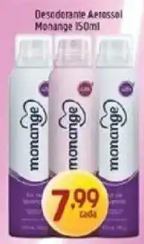 Supermercados Guanabara Desodorante Aerosol Monange oferta