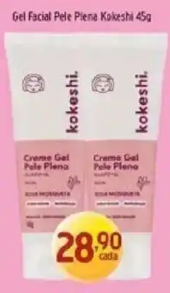 Supermercados Guanabara Creme gel pele plena oferta