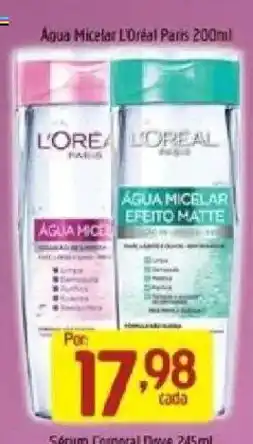 Supermercados Guanabara Água Micelar L'Oréal Paris oferta
