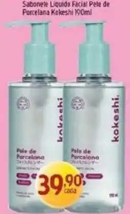 Supermercados Guanabara Sabonete liquido facial pele de porcelana oferta
