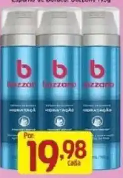 Supermercados Guanabara Espuma de barbear bazzano oferta