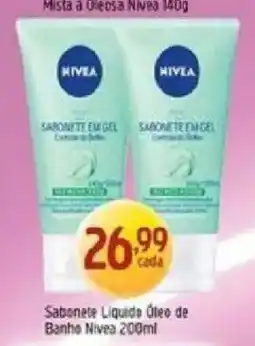 Supermercados Guanabara Sabonete liquido oleo de banho nivea oferta