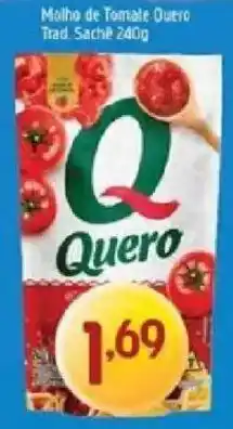 Supermercados Guanabara Molho de Tomate Quero Trad. Sache oferta