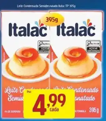 Supermercados Guanabara Leite Condensado Semidesnatado Italac oferta