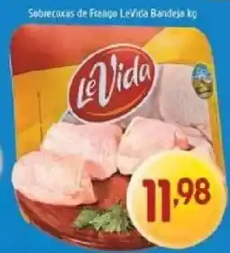 Supermercados Guanabara Sobrecocas de Frango LeVida Bandeja oferta
