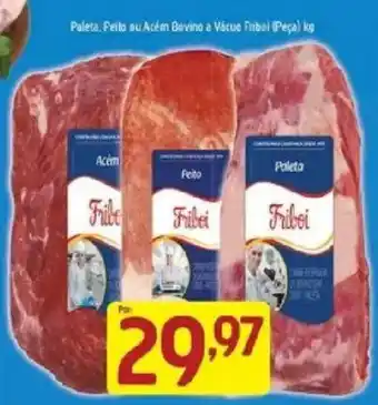 Supermercados Guanabara Paleta. Peito ou Acém Bovino a Vácuo Friboi (Peca) kg oferta
