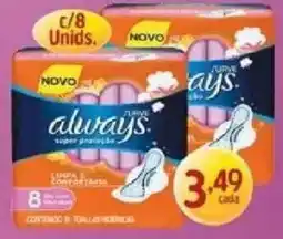 Supermercados Guanabara Always super proteção oferta