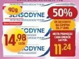 Supermercados Guanabara sensodyne oferta