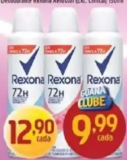 Supermercados Guanabara Rexona desodorante aerosol oferta