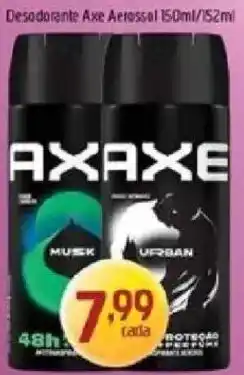 Supermercados Guanabara Desodorante axe aerossal oferta
