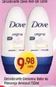 Supermercados Guanabara Desodorante Dove Roll-On oferta