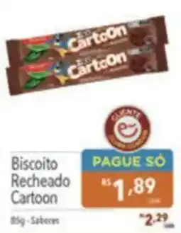 Supermercados Condor Biscoito Recheado Cartoon oferta