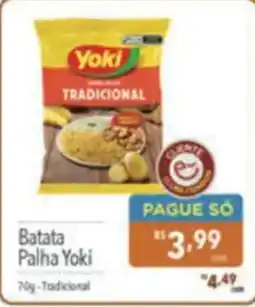 Supermercados Condor Batata Palha Yoki oferta