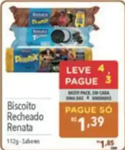 Supermercados Condor Biscoito Recheado Renata oferta
