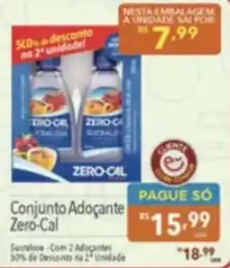 Supermercados Condor Conjunto Adoçante Zero-Cal oferta