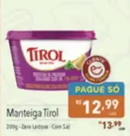 Supermercados Condor Manteiga tirol oferta