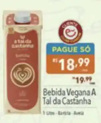 Supermercados Condor Bebida vegana a tal da castanha oferta