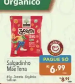 Supermercados Condor Salgadinho mãe terra oferta