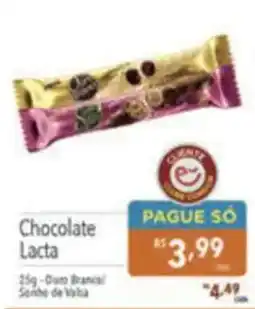 Supermercados Condor Chocolate Lacta oferta