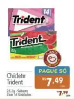 Supermercados Condor Chiclete trident oferta