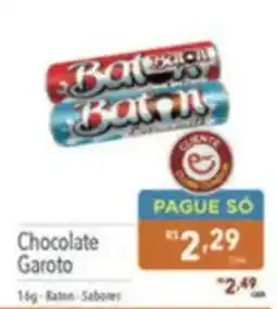 Supermercados Condor Chocolate Garoto oferta
