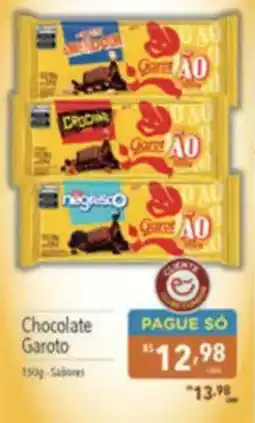 Supermercados Condor Chocolate Garoto oferta