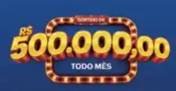 Supermercados Condor sorteio de rs 500.000,00 oferta
