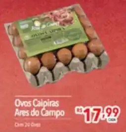Supermercados Condor Ovos Caipiras Ares do Campo oferta