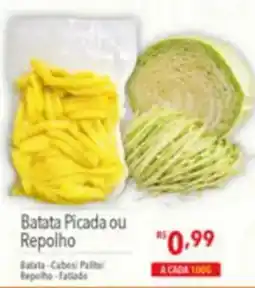 Supermercados Condor Batata Picada ou Repolho oferta