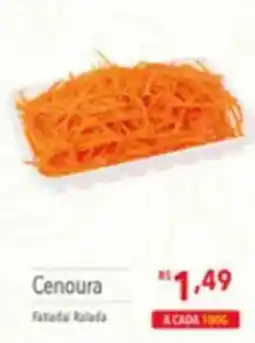 Supermercados Condor Cenoura fatiada/ ralada oferta