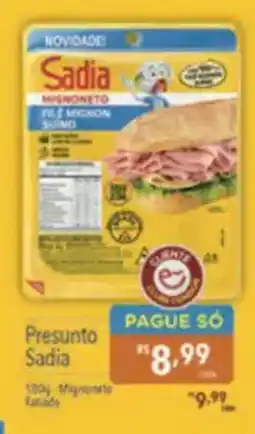 Supermercados Condor Presunto Sadia oferta