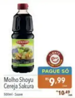 Supermercados Condor Molho Shoyu Cereja Sakura oferta