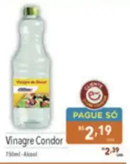 Supermercados Condor Vinagre condor oferta