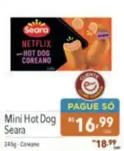 Supermercados Condor Mini Hot Dog Seara oferta