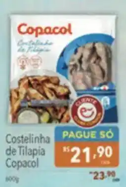 Supermercados Condor Costelinha de Tilapia Copacol oferta