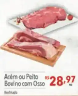 Supermercados Condor Acém ou Peito Bovino com Osso oferta