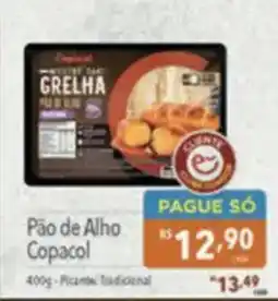 Supermercados Condor Pão de Alho Copacol oferta