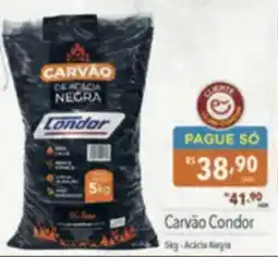 Supermercados Condor Carvão Condor oferta