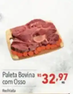 Supermercados Condor Paleta Bovina com Osso Rastriada oferta
