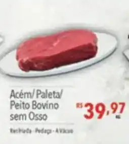 Supermercados Condor Acém/ Paleta/ Peito Bovino sem Osso oferta